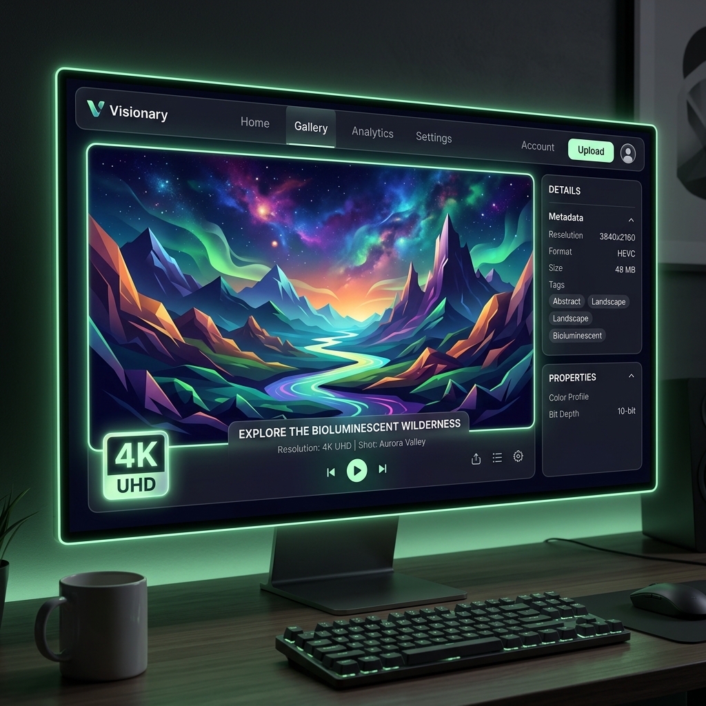 4K 초고화질 지원